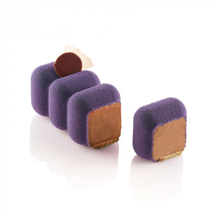 Forma Silicon Trunchi Galaxy 37.5 x 4.2 x H 4.2 cm, 4 cavitati, 500 ml [2]