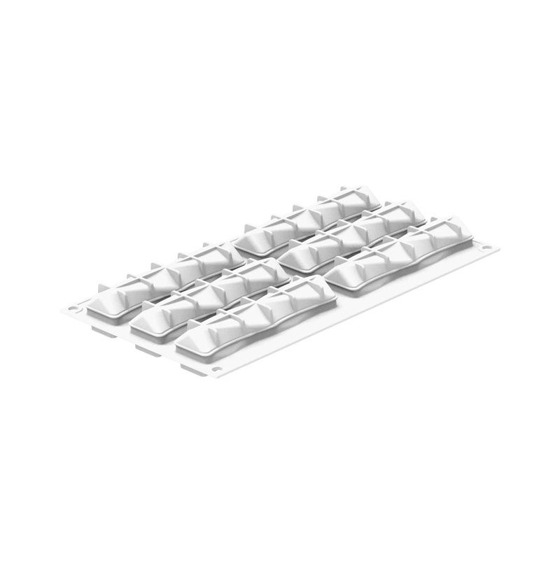 Forma Silicon Twist 13 x 3.3 x H 3 cm, 6 cavitati x 90 ml + decupator [3]