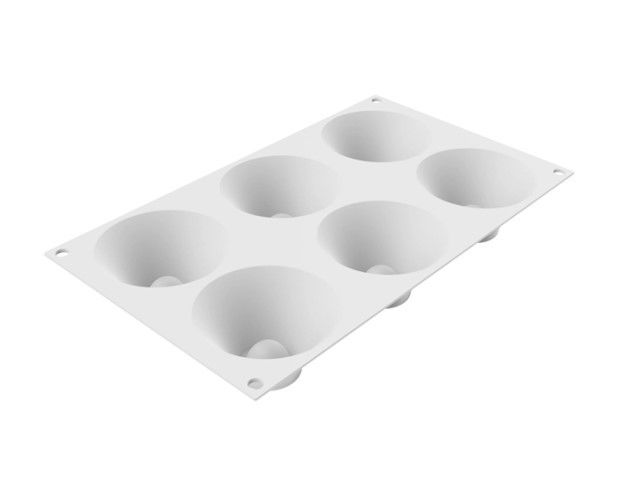 Forma Silicon Vulcan Vesuvio Ø 8 x H 4 cm, 6 cavitati x 85 ml [4]
