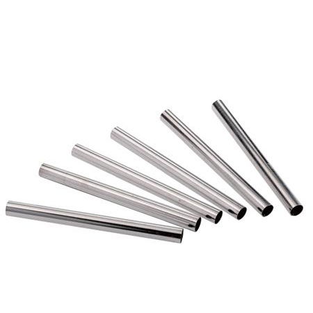 Forme Cilindrice Inox coacere Rulouri si Cannoli Ø 2.2 x 14 cm, Set 10 Buc [1]
