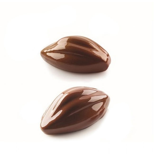 Fruct de Cacao, 10.2x5.7xH4.2 cm - Forma Silicon Monoportii, 6 cavitati [2]