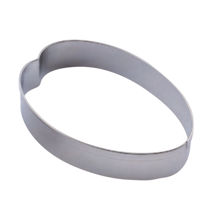 Frunza Rotunjita - Decupatoare Inox Ø 2.7 - 9 x H 2 cm, Cutie 7 Buc [2]