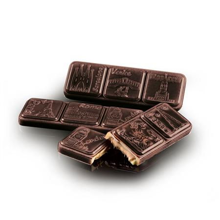 Snack Ciocolata 11.3 x 3.9 x H 1 cm - Matrita Policarbonat City, 6 cavitati [1]