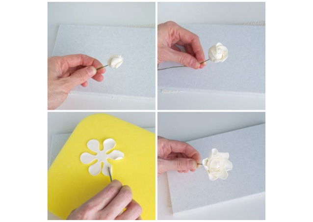 Gardenia Petale si Boboci - Decupatoare Plastic Ø 4 - 8 cm, Set 9 Buc [3]