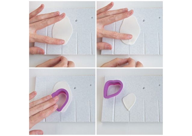 Gardenia Petale si Boboci - Decupatoare Plastic Ø 4 - 8 cm, Set 9 Buc [4]