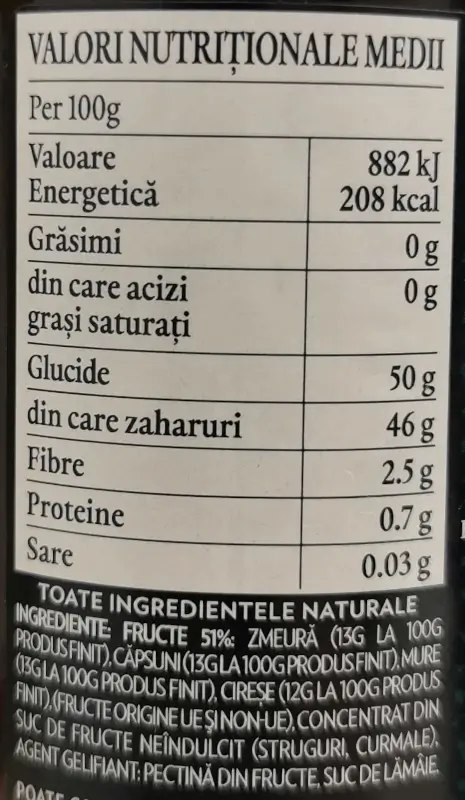 Gem 4 fructe de padure fara adaos de zahar [2]