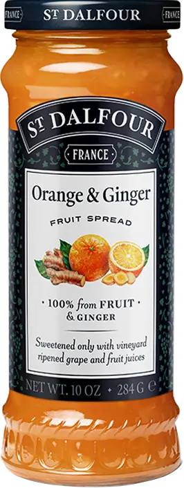 Gem de Portocale cu Ghimbir Fara Zahar adaugat, St Dalfour [1]