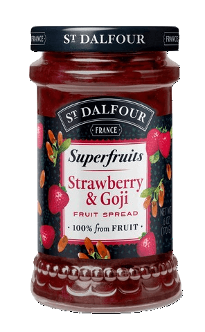 Gem de Capsune si Goji Fara Zahar Adaugat, 170 g, Sf Dalfour [1]