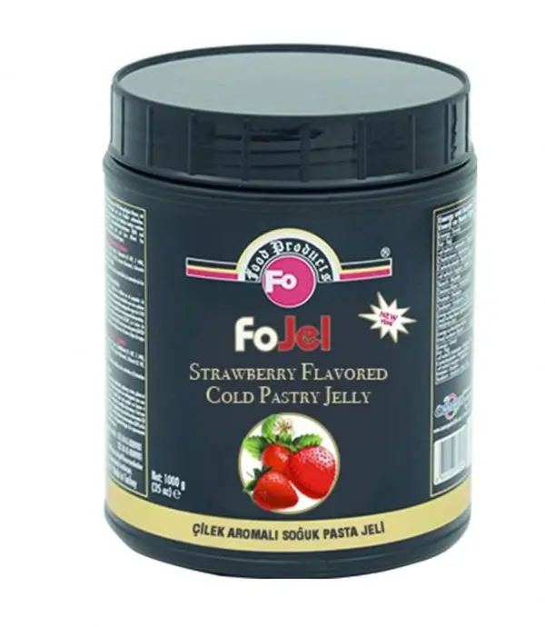 Glazura gel cu aroma de Capsuni, FoJel, 1 Kg [1]