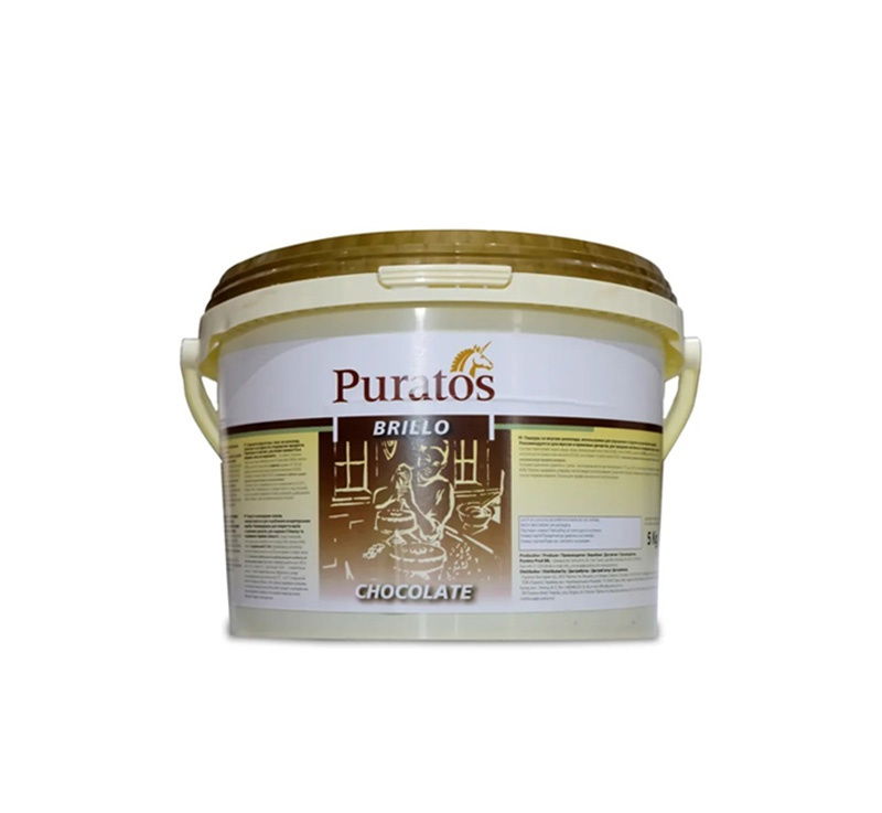 Glazura la Rece Ciocolata Brillo Puratos, 5 Kg [1]