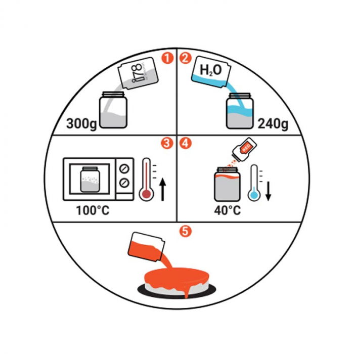 Glazura Oglinda Neutra Pudra, The One Glaze, 300 g [4]