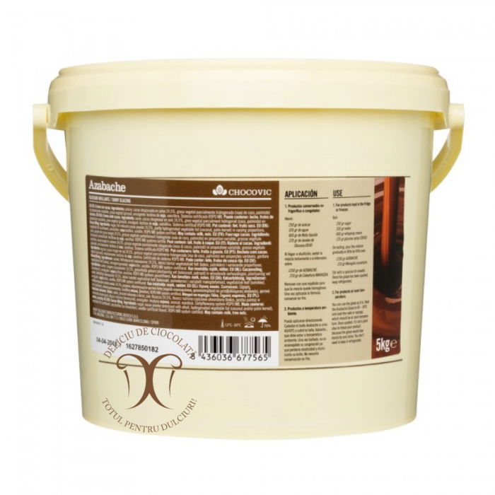 Azabache Crema pentru tort cu cacao, pentru umplutura si glazura, Chocovic [1]