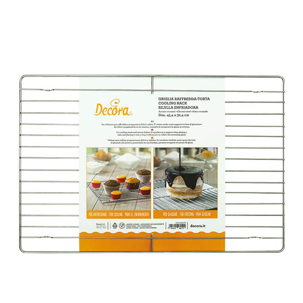 Gratar Otel Cromat cu Picioruse, 45.4 x 30.4 cm [1]