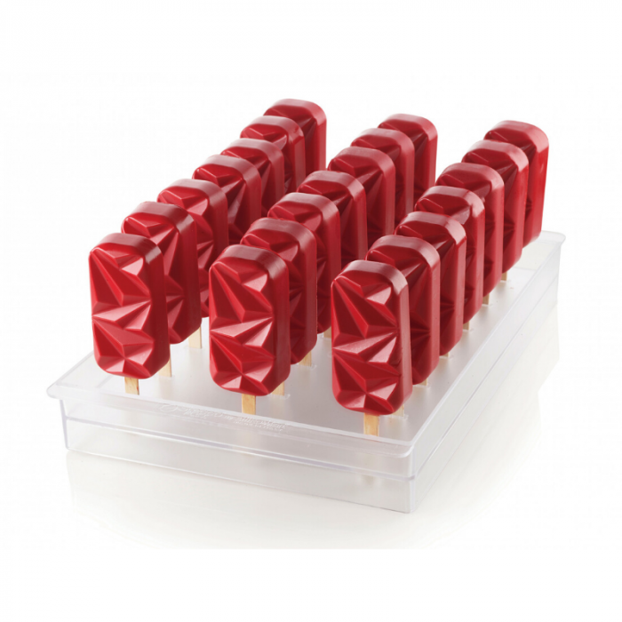 Inghetata Ice Dessert Shock - Set 2 Matrite Silicon 12 cavitati 9.2 x 4.7 x H 2.5 cm [4]