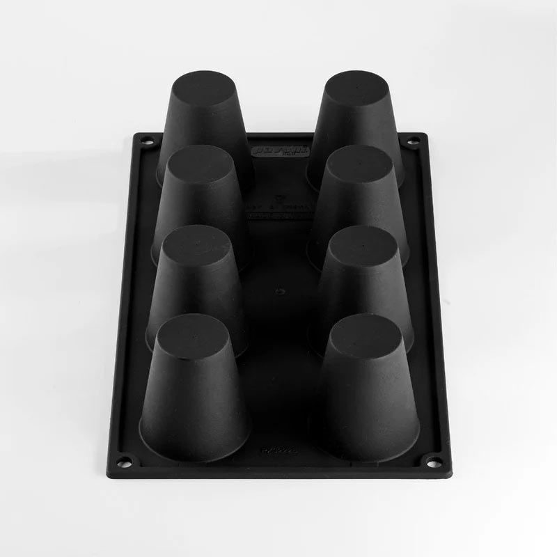 Kit Forma Silicon Coffe Cup 3D, 2 x 8 cavitati, Ø 6-5.5 x H 1-6 cm, 20+97 ml [5]