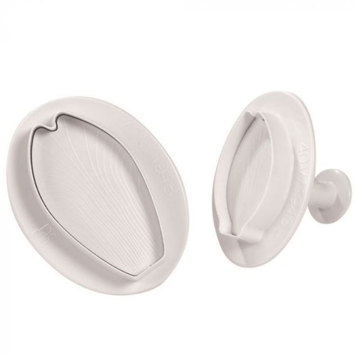 Lalea Petale - Decupatoare Plastic cu Extractor Ø 4.6 si 6.6 cm, Set 2 Buc [1]