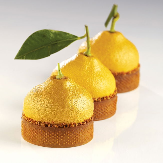 Lamaie/Lime, Ø6xH3.5 cm - Forma Silicon Monoportii golet, 20 cavitati [2]