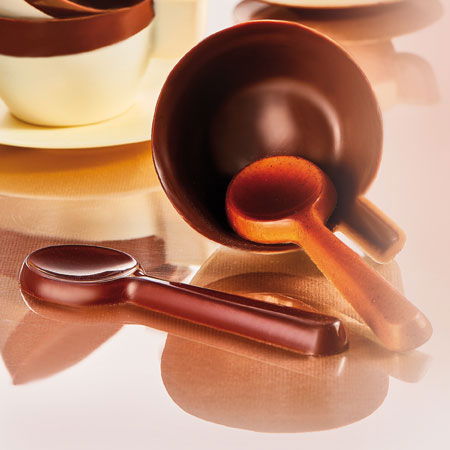 Lingurite Ciocolata L 9.2 cm - Matrita Policarbonat [3]