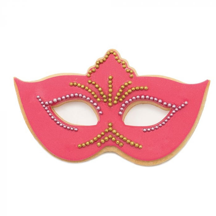 Masti Carnaval - Decupatoare Plastic Ø 11 x H 2.2 cm, Set 2 Buc [3]