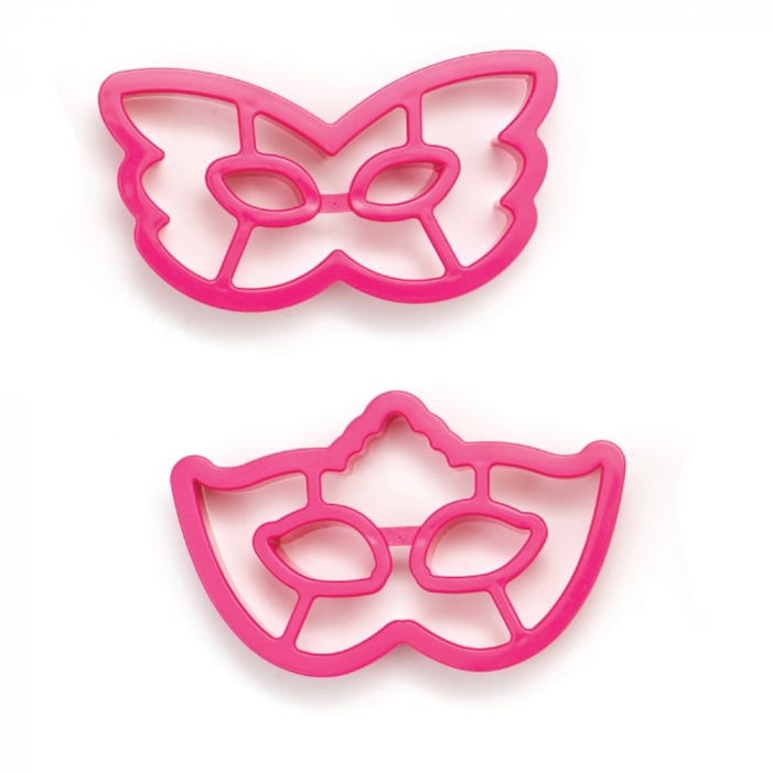 Masti Carnaval - Decupatoare Plastic Ø 11 x H 2.2 cm, Set 2 Buc [1]