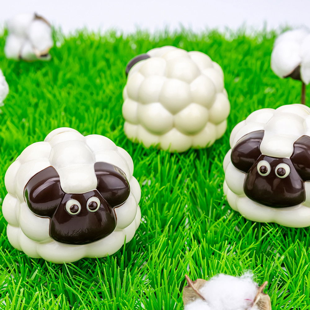 Matrita 3D Ciocolata, Policarbonat cu Magneti, Oita Fluffy 7.5 x 8.1 x H 6.25 cm, 30 gr [2]