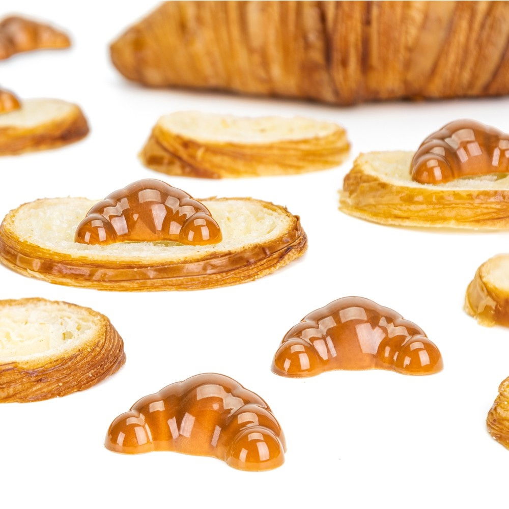 Matrita Policarbonat 16 Praline Croissant, 4.5 x 3.15 x H 1.55 cm, 10.5 gr [4]
