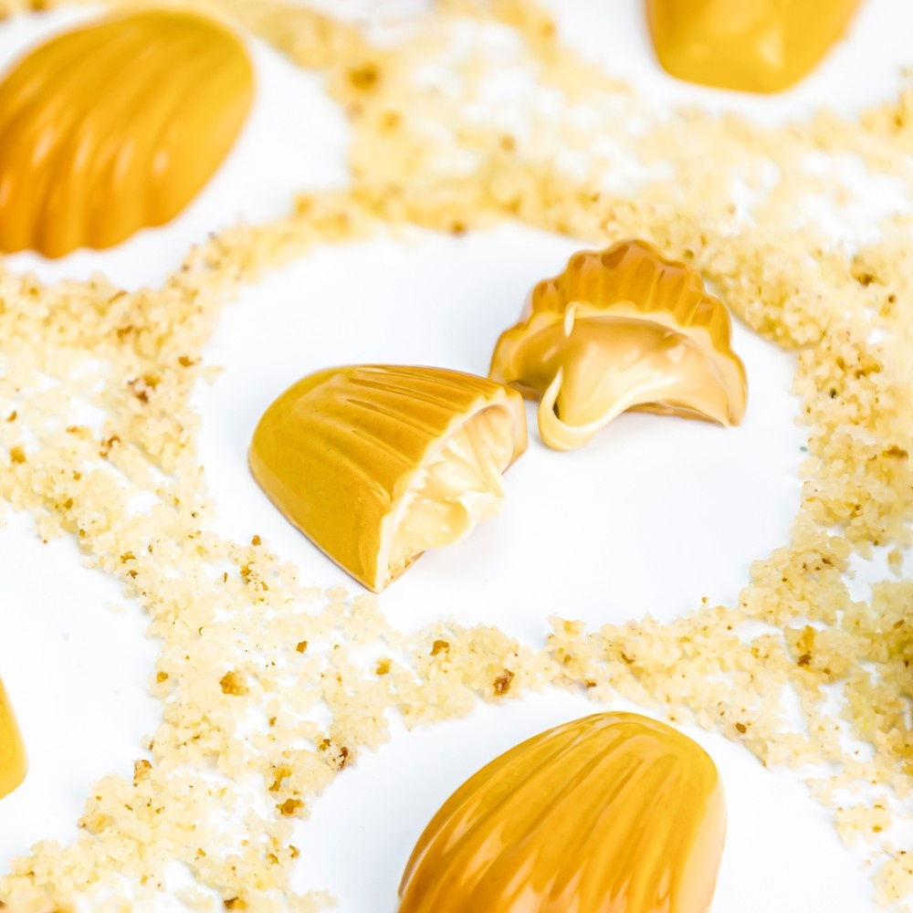 Matrita Policarbonat 20 Praline Madeleine, 4.3 x 2.7 x H 1.45 cm, 9.8 gr [3]