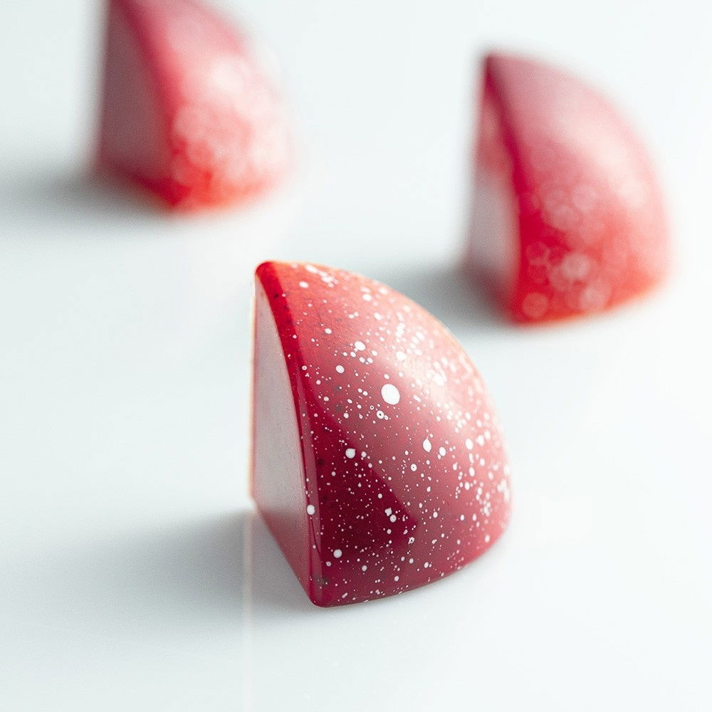 Matrita Policarbonat 24 Praline Ciocolata Model VIP Quartus, 2.7 x 2.7 x H 2.65 cm, 11 gr [2]