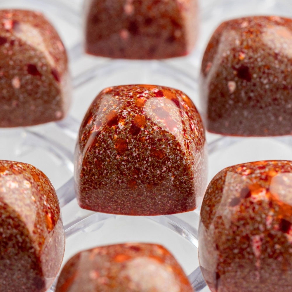 Matrita Policarbonat 28 Praline Ciocolata, 2,7 x 2,7 x H 1,95 cm, 10.5 gr [2]