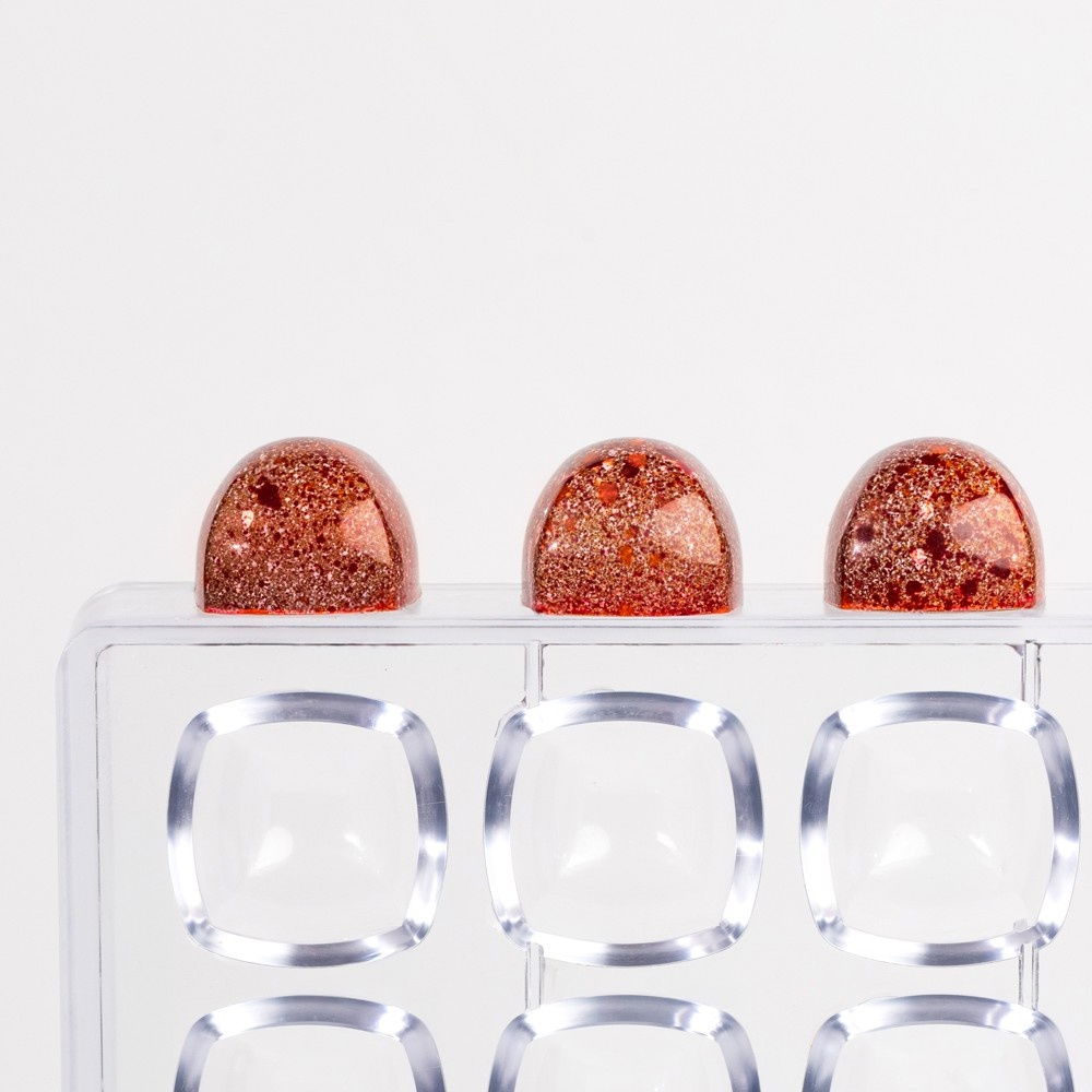 Matrita Policarbonat 28 Praline Ciocolata, 2,7 x 2,7 x H 1,95 cm, 10.5 gr [3]