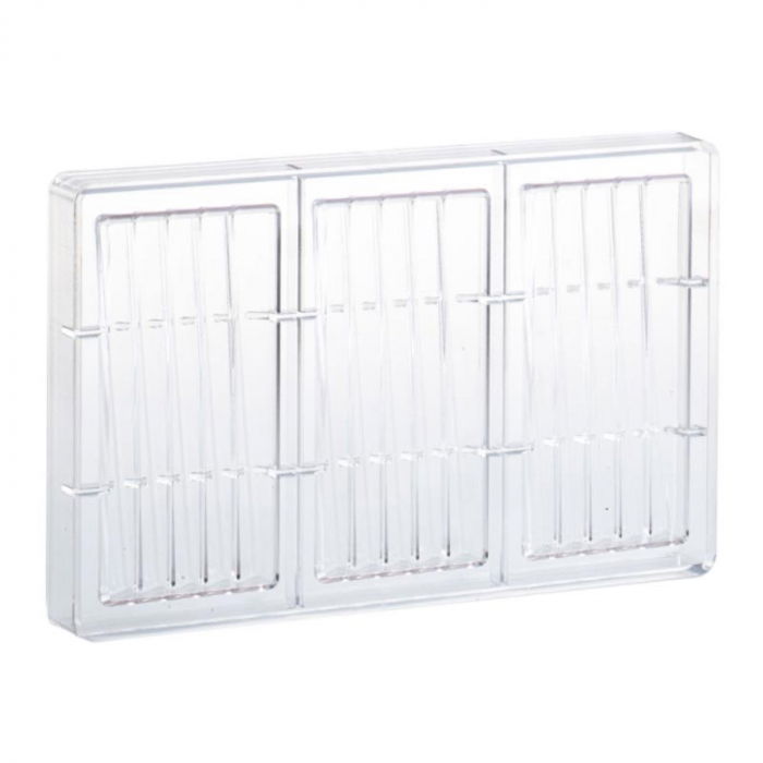 Matrita Policarbonat 3 Tablete Ciocolata Peak 100 g, 27.5x17.5 cm [2]