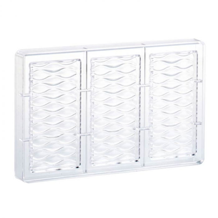 Matrita Policarbonat 3 Tablete Ciocolata Swing 100 g, 27.5x17.5 cm [2]