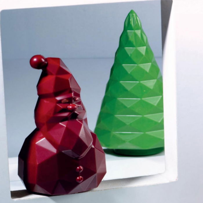 Matrita Policarbonat Brad Craciun Geomc, 2 cavitati [2]