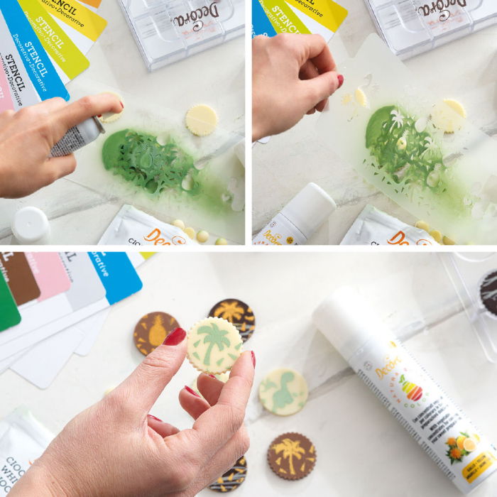 Matrita Policarbonat Ciocolata, Discuri Ø 3.3 cm, 10 Cavitati, 20x12xH2 cm [2]