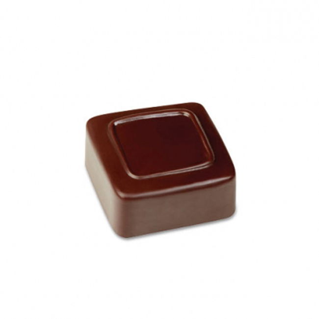 Matrita Policarbonat Gama Artisanal 21 Praline Ciocolata Patrate, 2.6 x 2.6 x H 1.3 cm, 10 g [1]