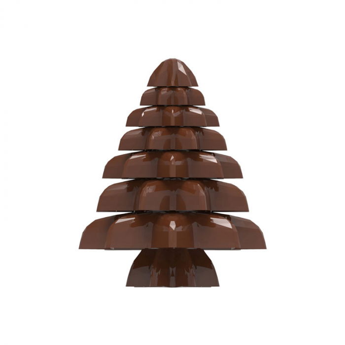 Matrita Policarbonat Stelute / Brad Craciun Ciocolata 7 Dimensiuni, 151 gr [3]