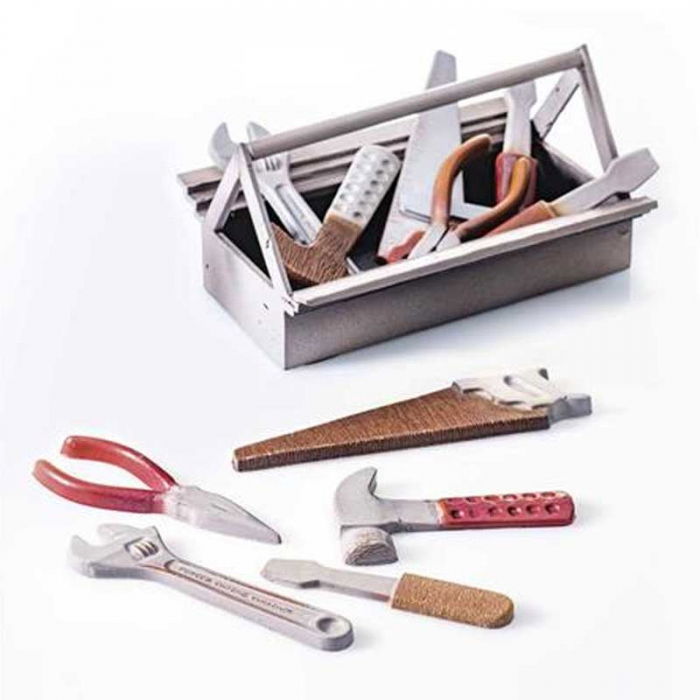 Matrite Plastic Decoruri/Produse Ciocolata, Trusa Scule, 5 Subiecte, Set 4 Buc [1]