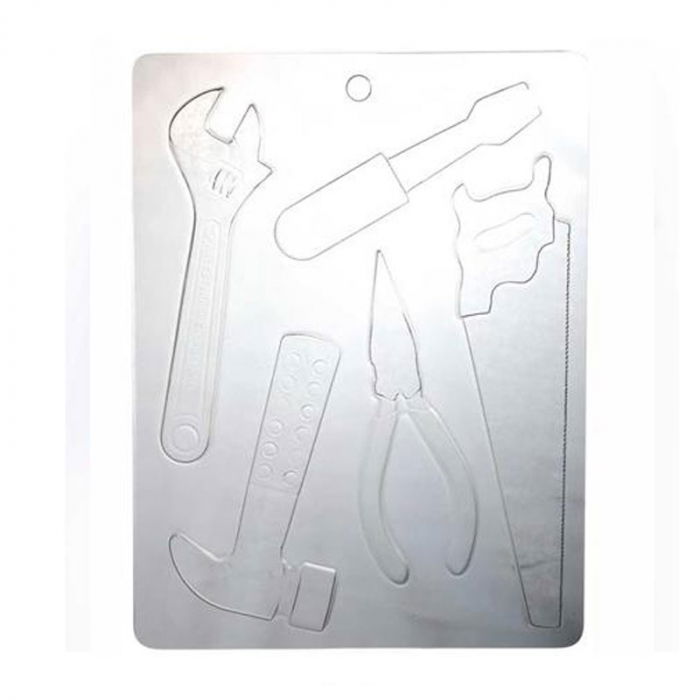 Matrite Plastic Decoruri/Produse Ciocolata, Trusa Scule, 5 Subiecte, Set 4 Buc [2]