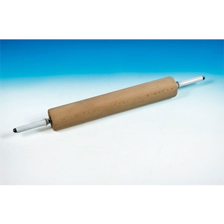 Merdenea Lemn Tratat cu tija rulare, Ø 8 x L 35 cm [2]