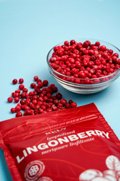 Merisoare Liofilizate Intregi Rely 30g – fructe naturale, crocante si acrisor-dulci [3]