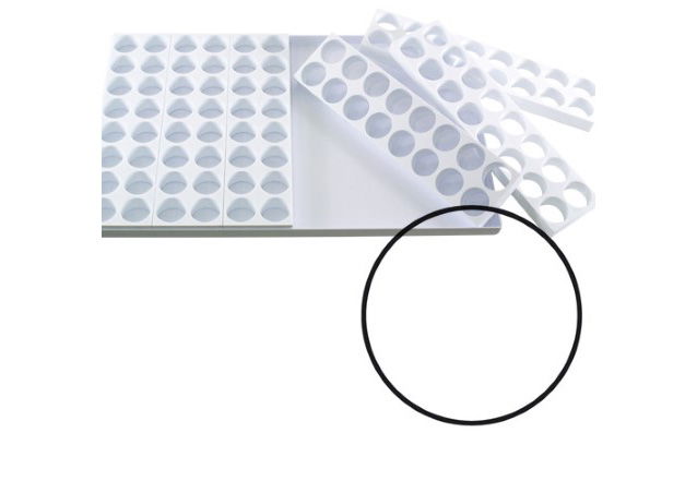 Mignon Rotund Ø 4.2 x H 2.5 cm - Set 6 Matrite Formare 96 Produse, Tava 60 x 40 cm [1]