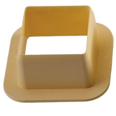 Monoportii Patrate 6 x 6 x H 4 cm - Decupator Plastic Baze si Insertii [1]
