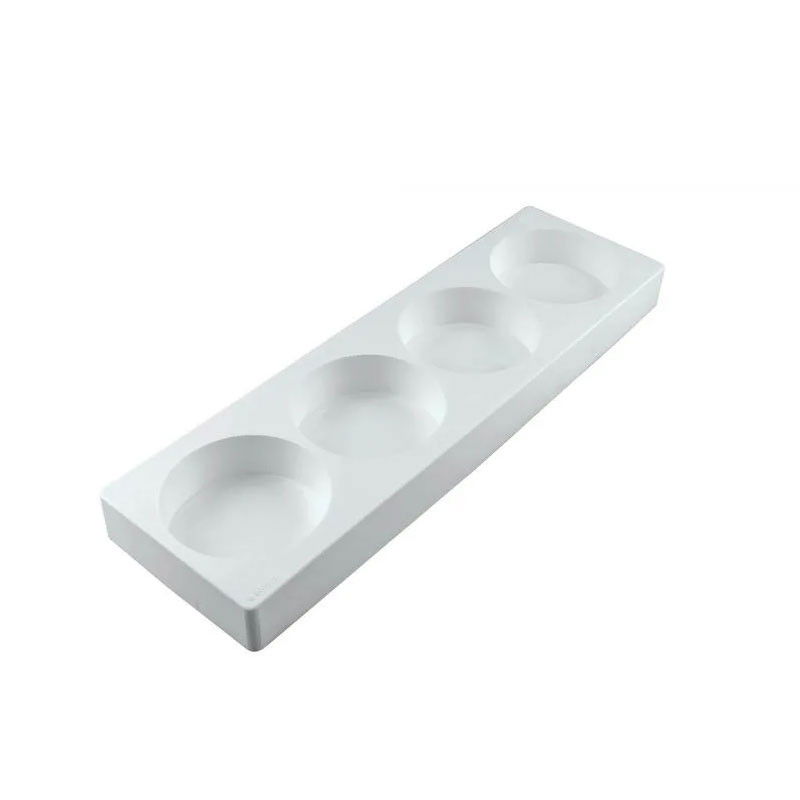 Monoportii Rotunde Ø 9 x H 3 cm - 1 Matrita Silicon Formare 4 Produse [1]