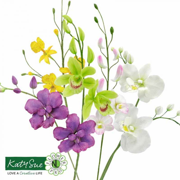 Mulaj Silicon 5 Modele Orhidee Ø 8 - 4 cm, 3 buc [2]