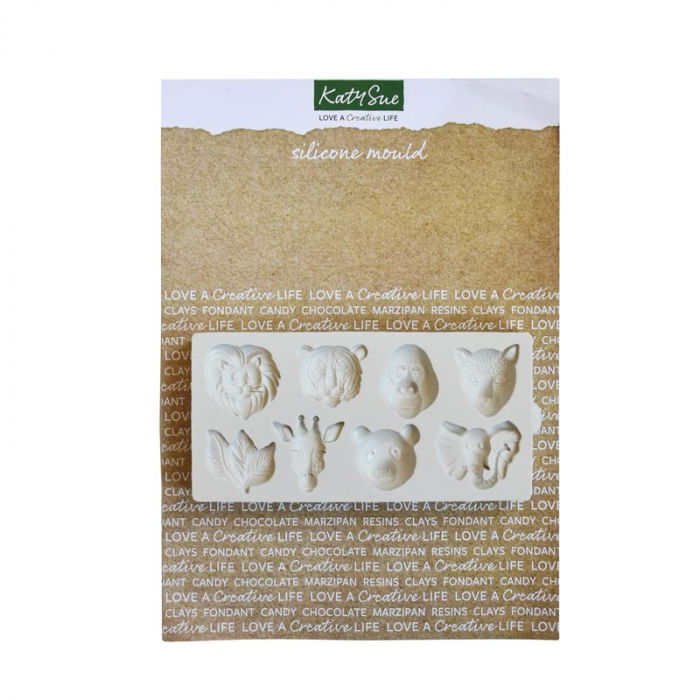 Mulaj Silicon Cap Animale, 8 Subiecte Ø 2.5 cm [1]