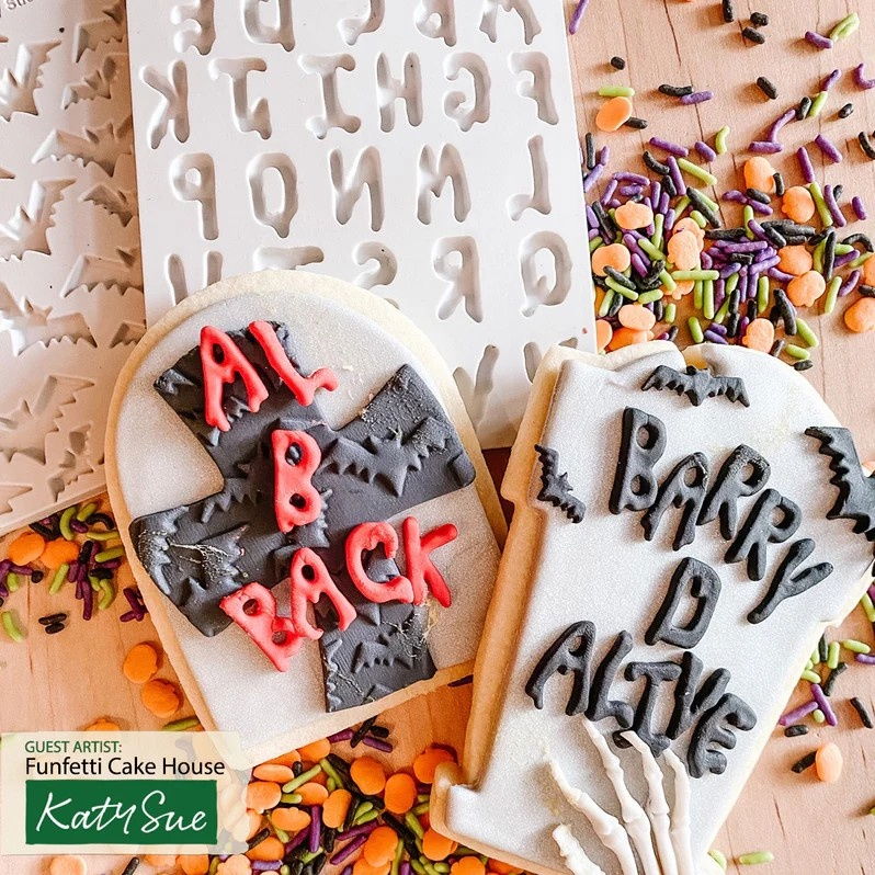 Mulaj Silicon Alfabet Horror Halloween H 1.9 cm [3]