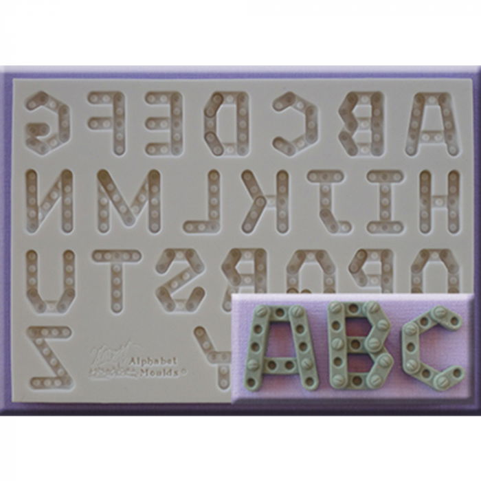 Mulaj Silicon Alfabet Micul Constructor H 2.2 cm [1]