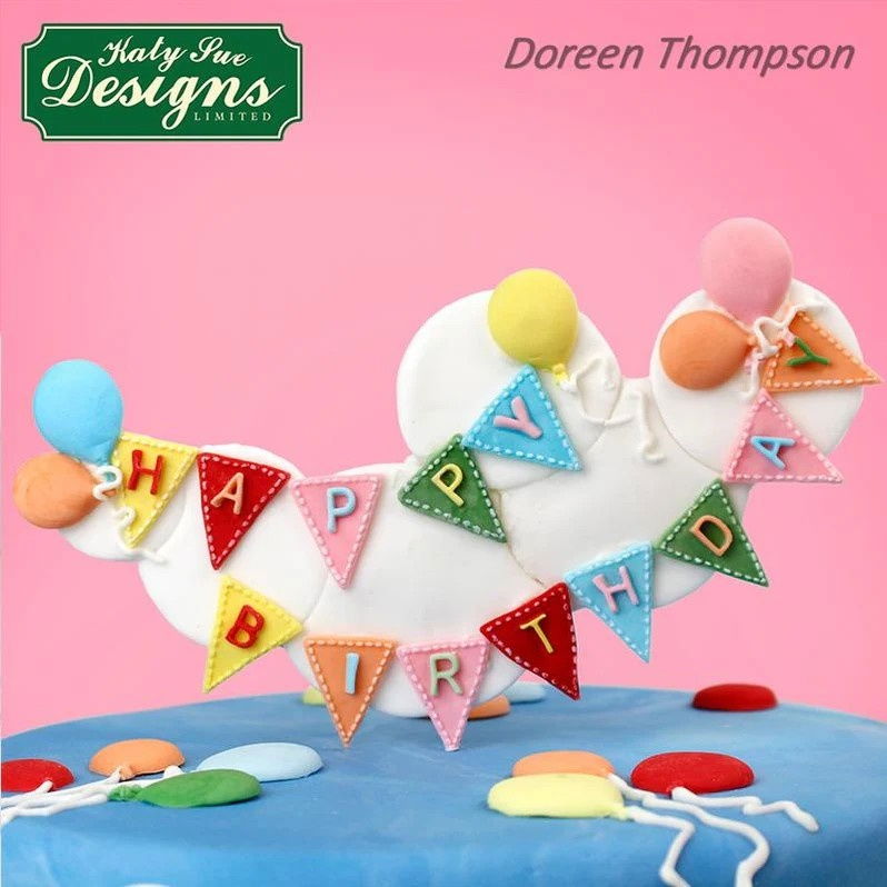 Mulaj Silicon Alfabet pe Fanioane 2.3 x 2 cm [2]