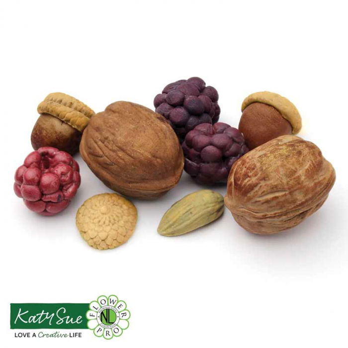 Mulaj Silicon Alune si Fructe de Padure Ø 3 x H 2 cm [2]