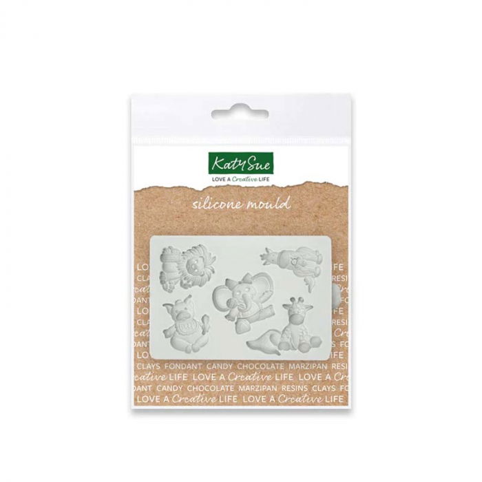 Mulaj Silicon Baby Animals, 2.1 - 3.9 x 2.9 - 3 cm, 5 Decoruri [2]